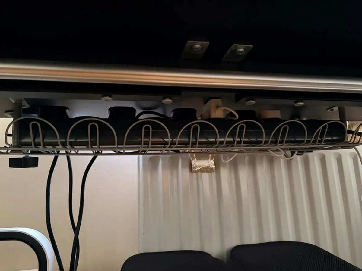 Standing Desk and ergonomic chair - Image 2