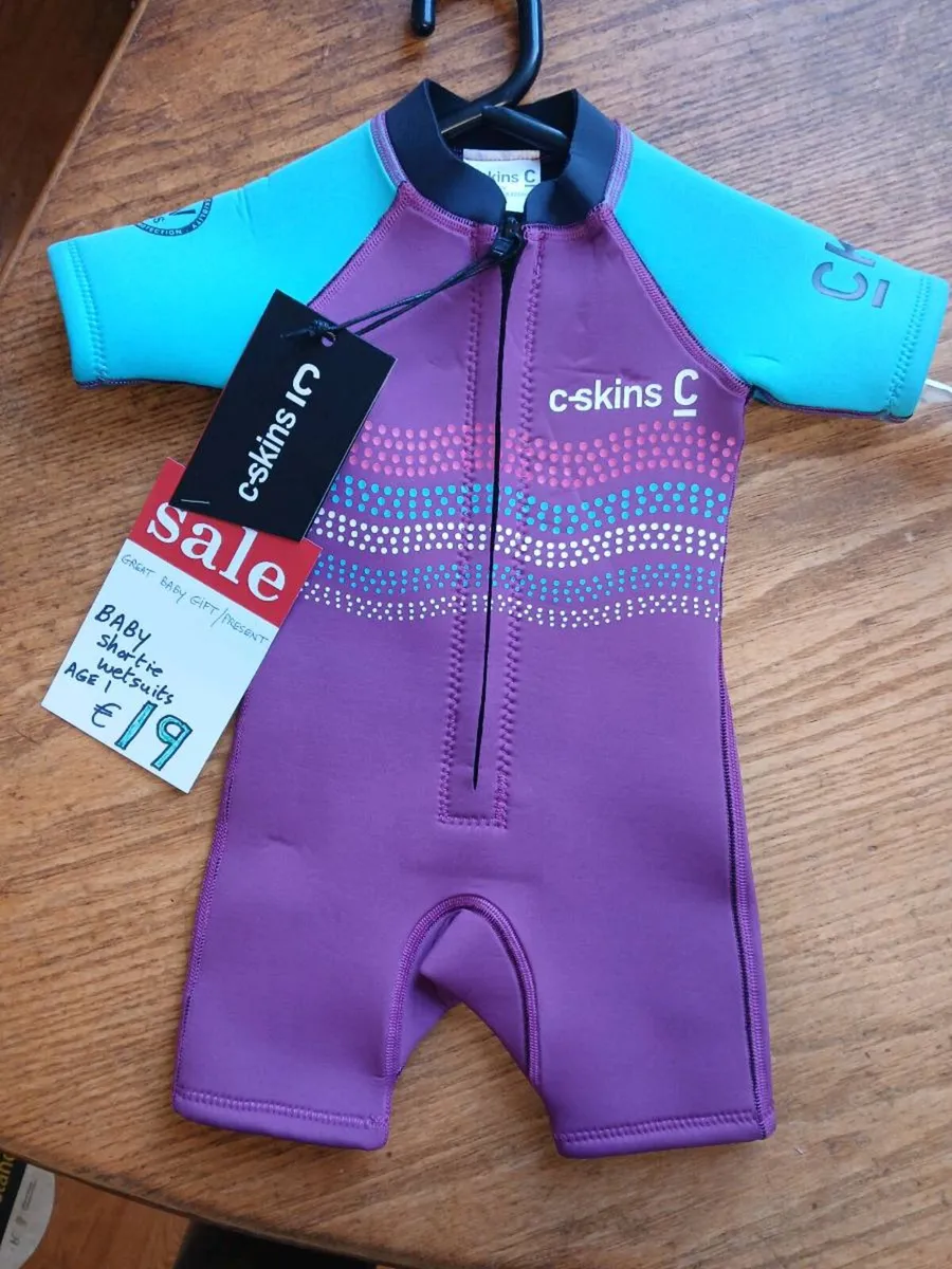New unused baby wetsuit, save 28 euro - Image 1