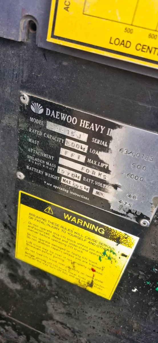 Reach Truck Daewoo - Image 4