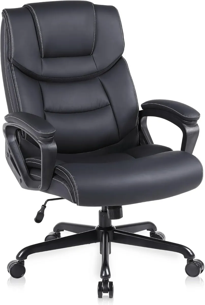 Ergonomic Office Chair PU Leather Executive Desk - Image 1