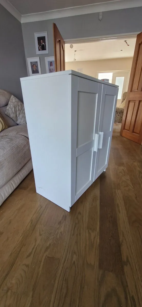 White Storage cabinet - Image 1