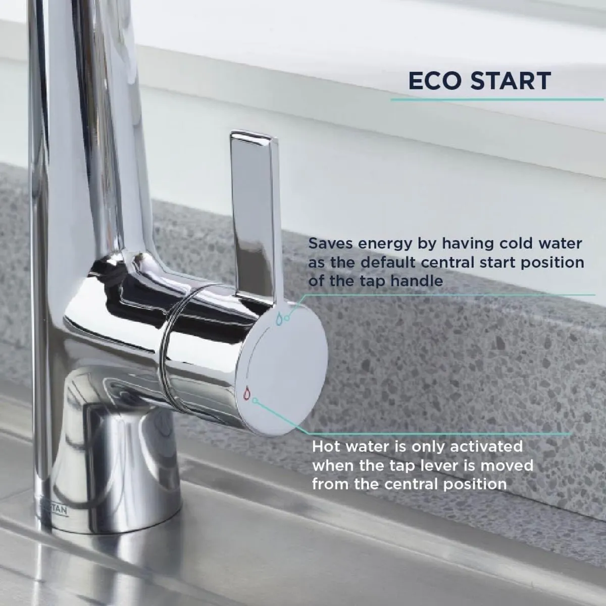 Sabre Pull Out Kitchen Mixer Tap - Image 4