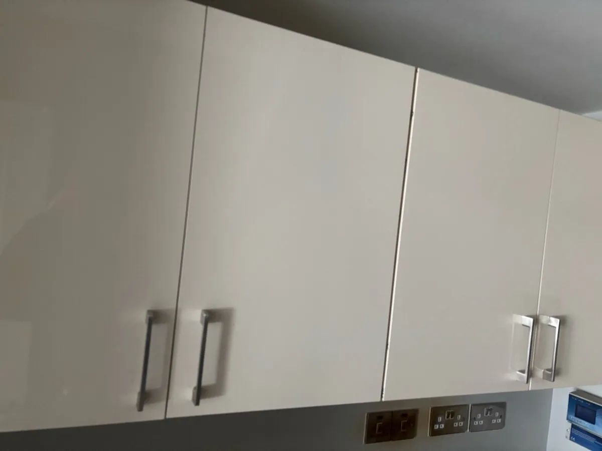 Utility Room Cabinets and Wooden Worktop - Image 1