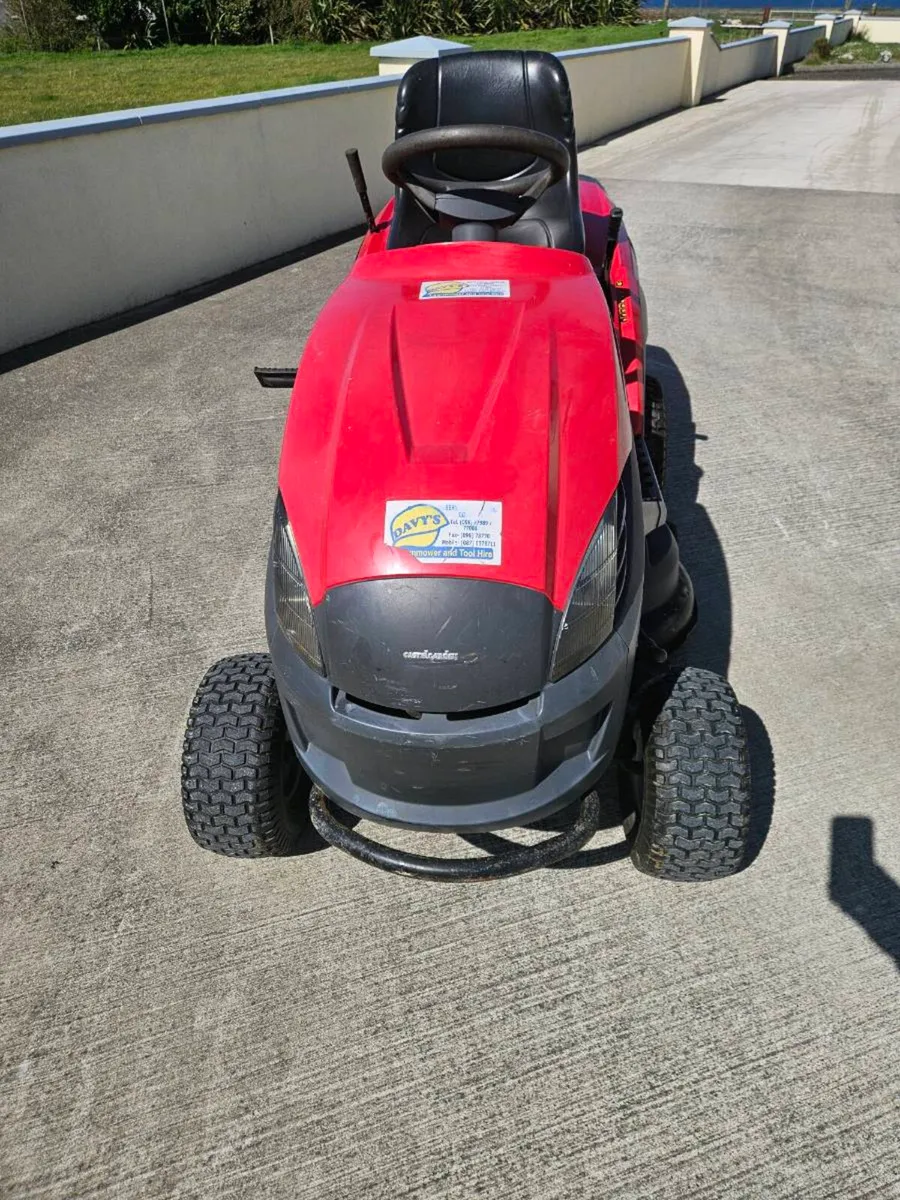 Castlegarden ride on mower - Image 3