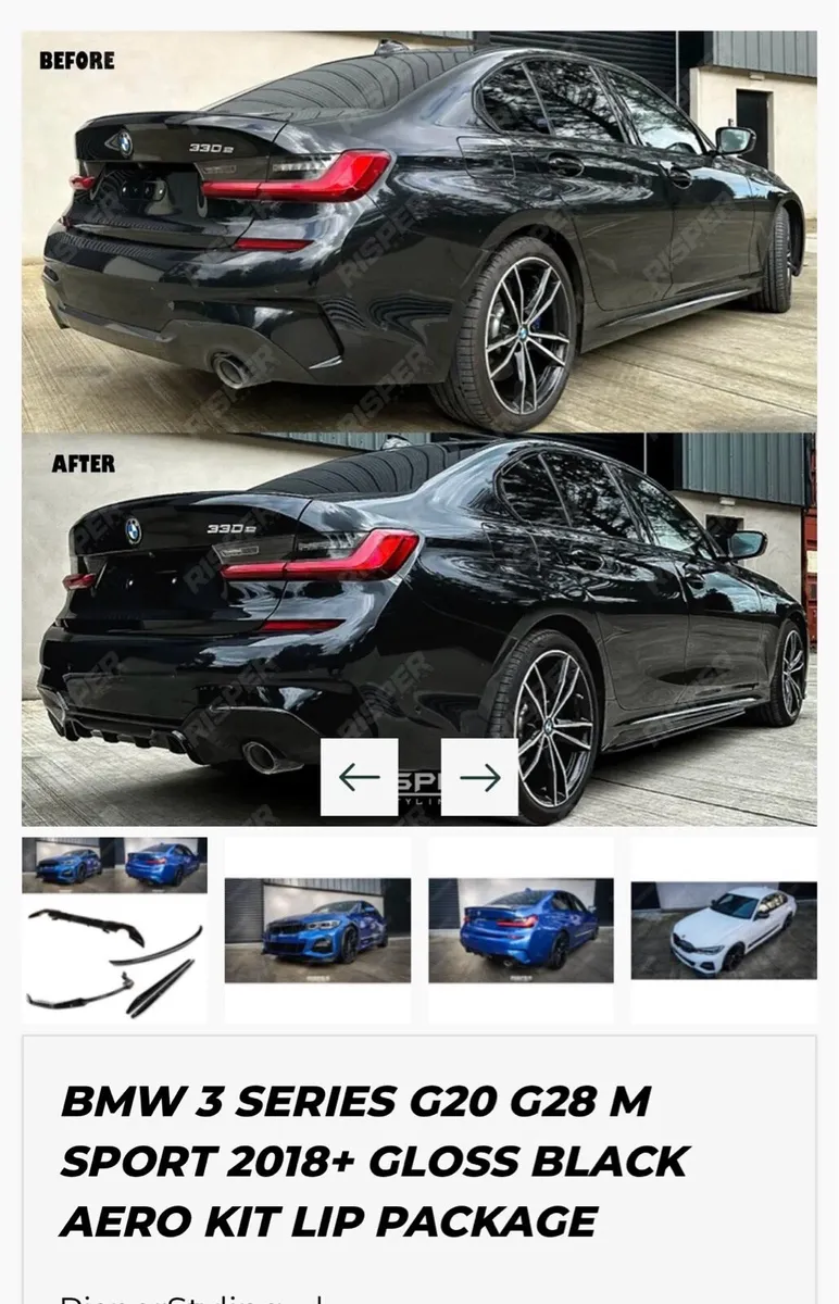 BMW Aero lip kit - Image 2