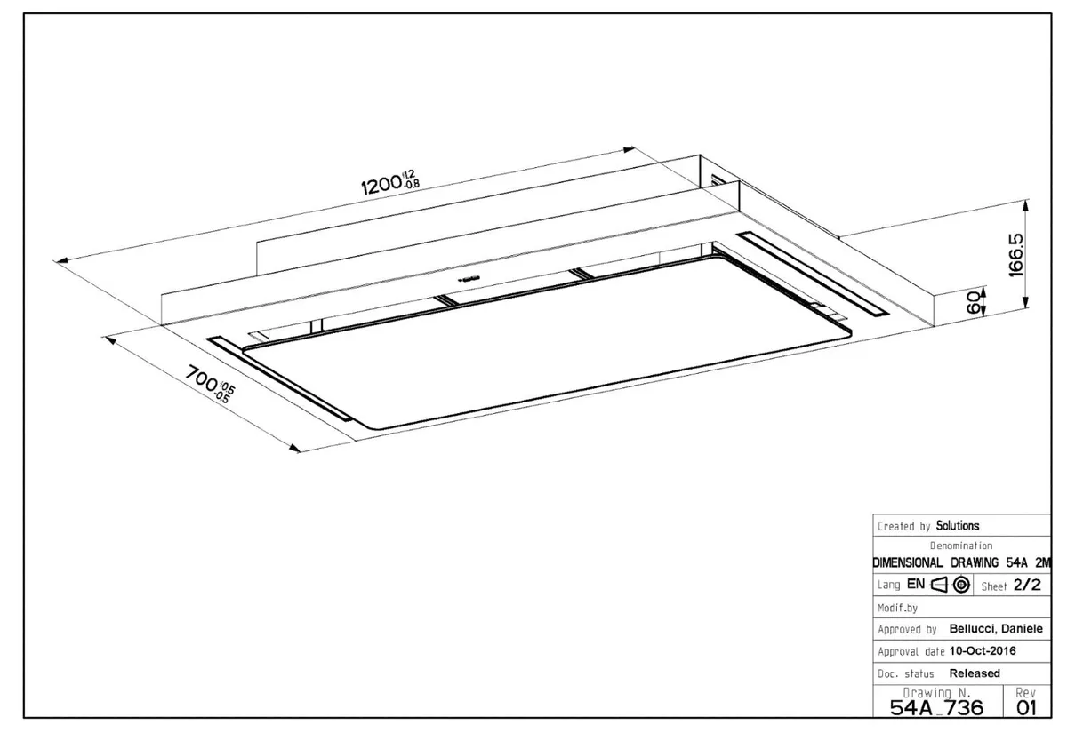 Ex Display Skypad 2.0 Cooker Hood - Image 4