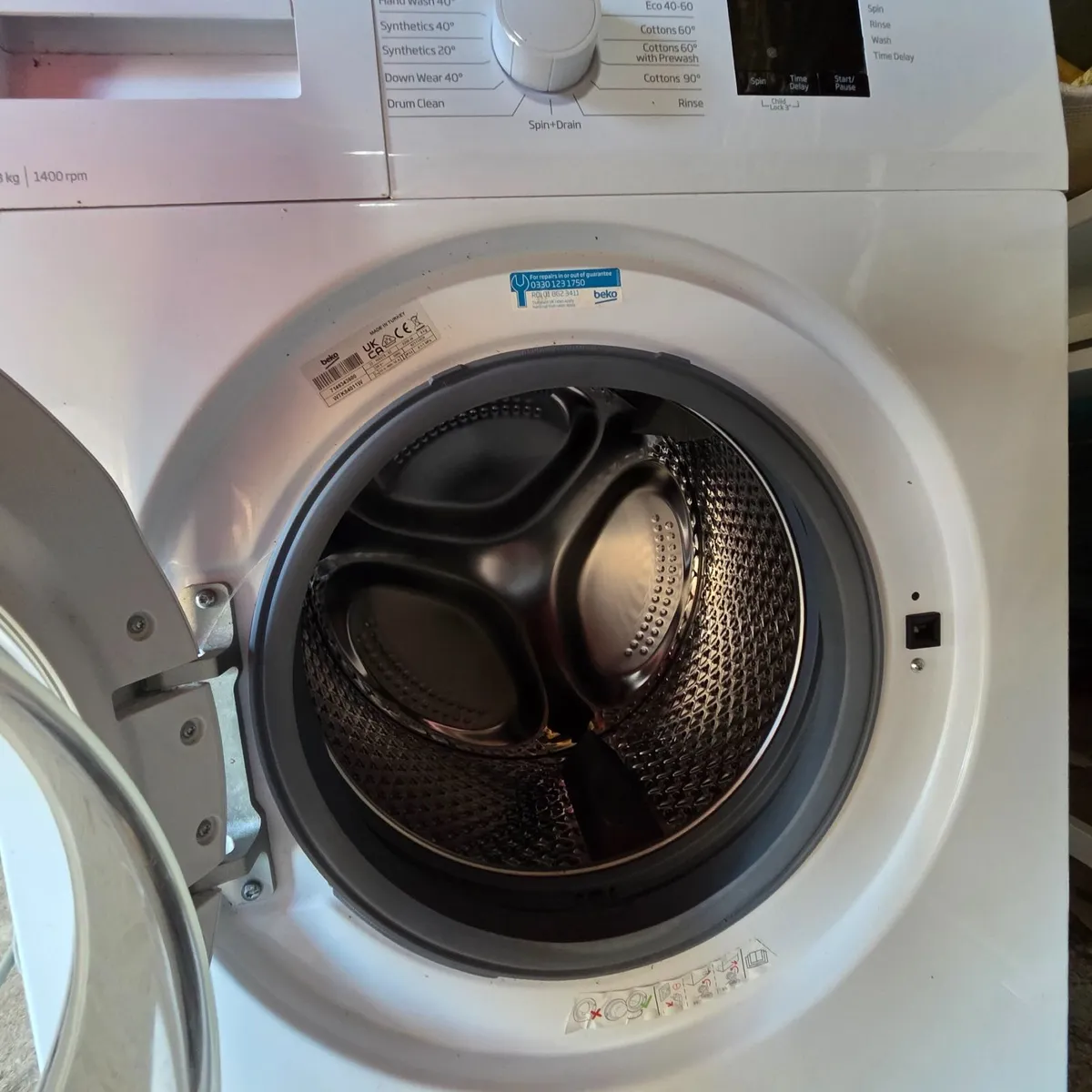 Beko 8kg washing machine - Image 3