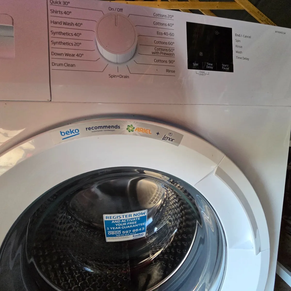 Beko 8kg washing machine - Image 4