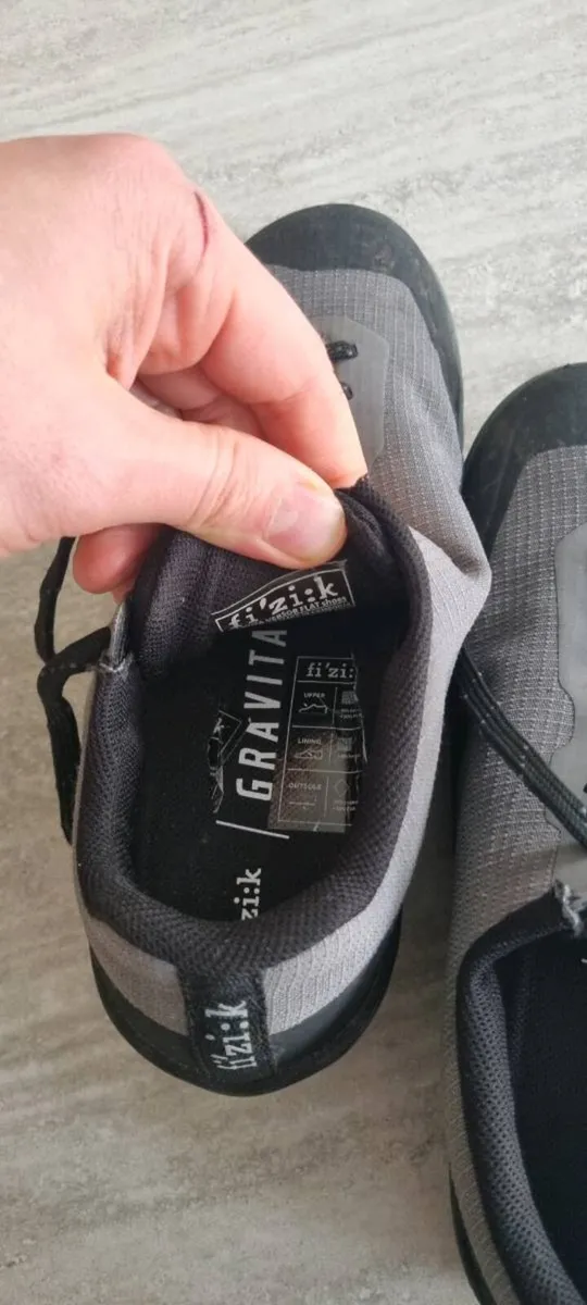 Fizik Gravita Versor Flat Shoes Mtb 4 1/2 Uk - Image 3
