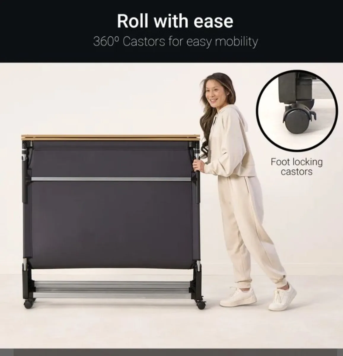 GP120 Grand Folding Bed with Pocket Sprung Mattres - Image 2