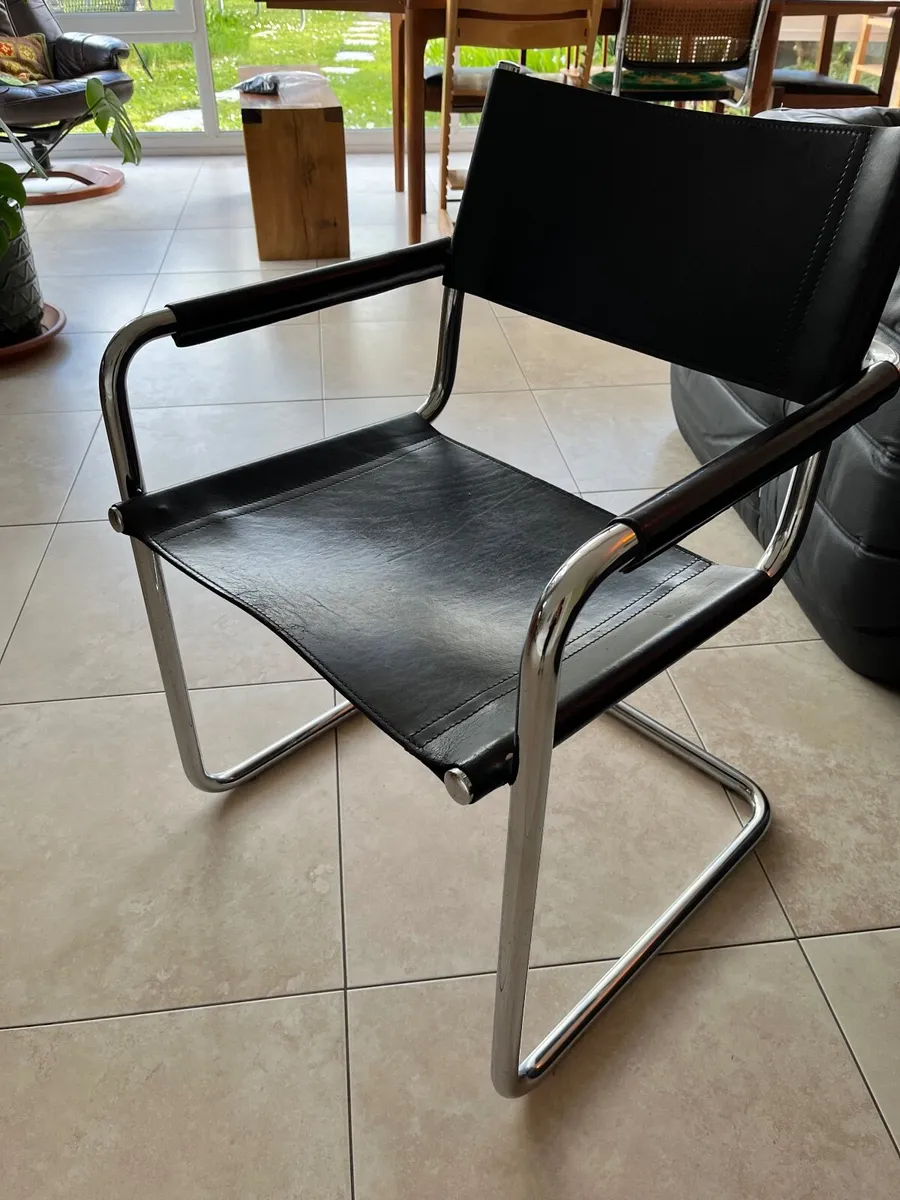 Bauhaus Chrome Cantilever Chair Thonet style - Image 2