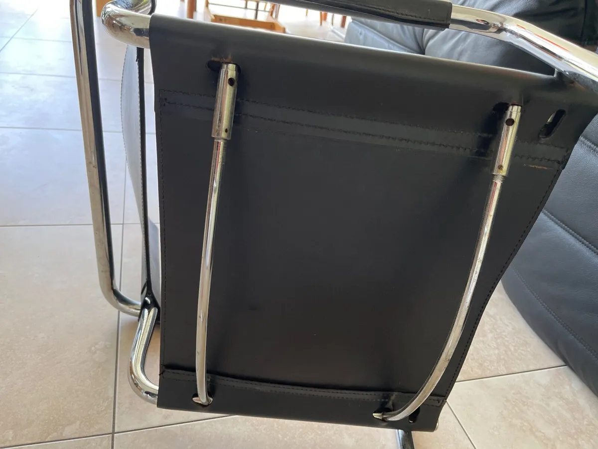 Bauhaus Chrome Cantilever Chair Thonet style - Image 3