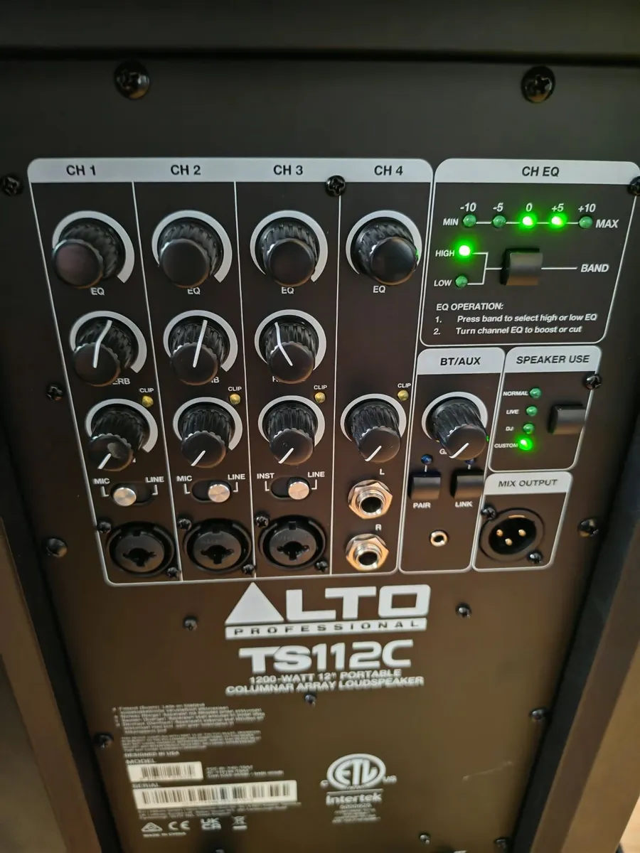 Alto TS112C Column PA System - Image 1