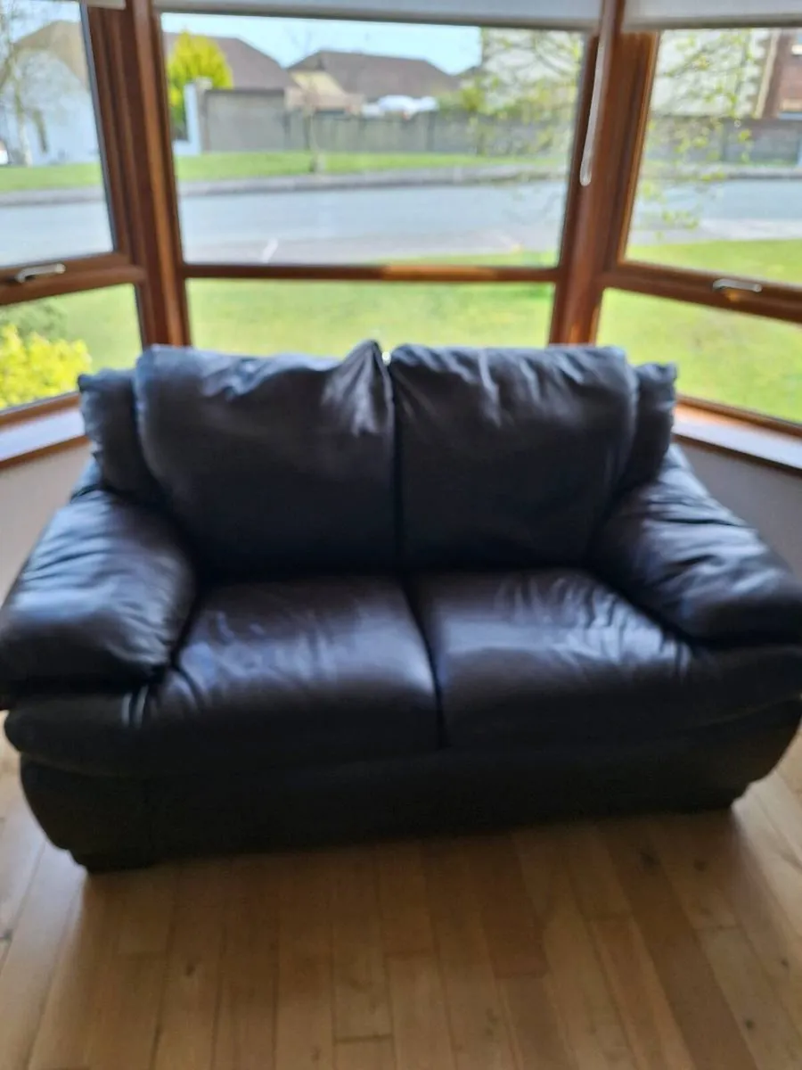 Sofa & Pouffe - Image 2