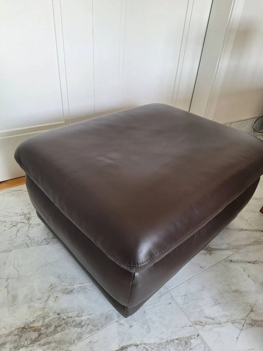 Sofa & Pouffe - Image 3