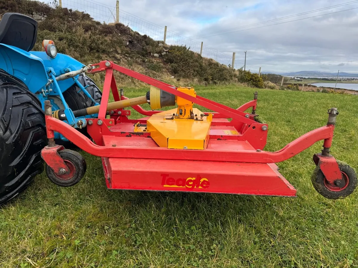 Compact Tractor, Trailer & Finishing Mower - Image 3