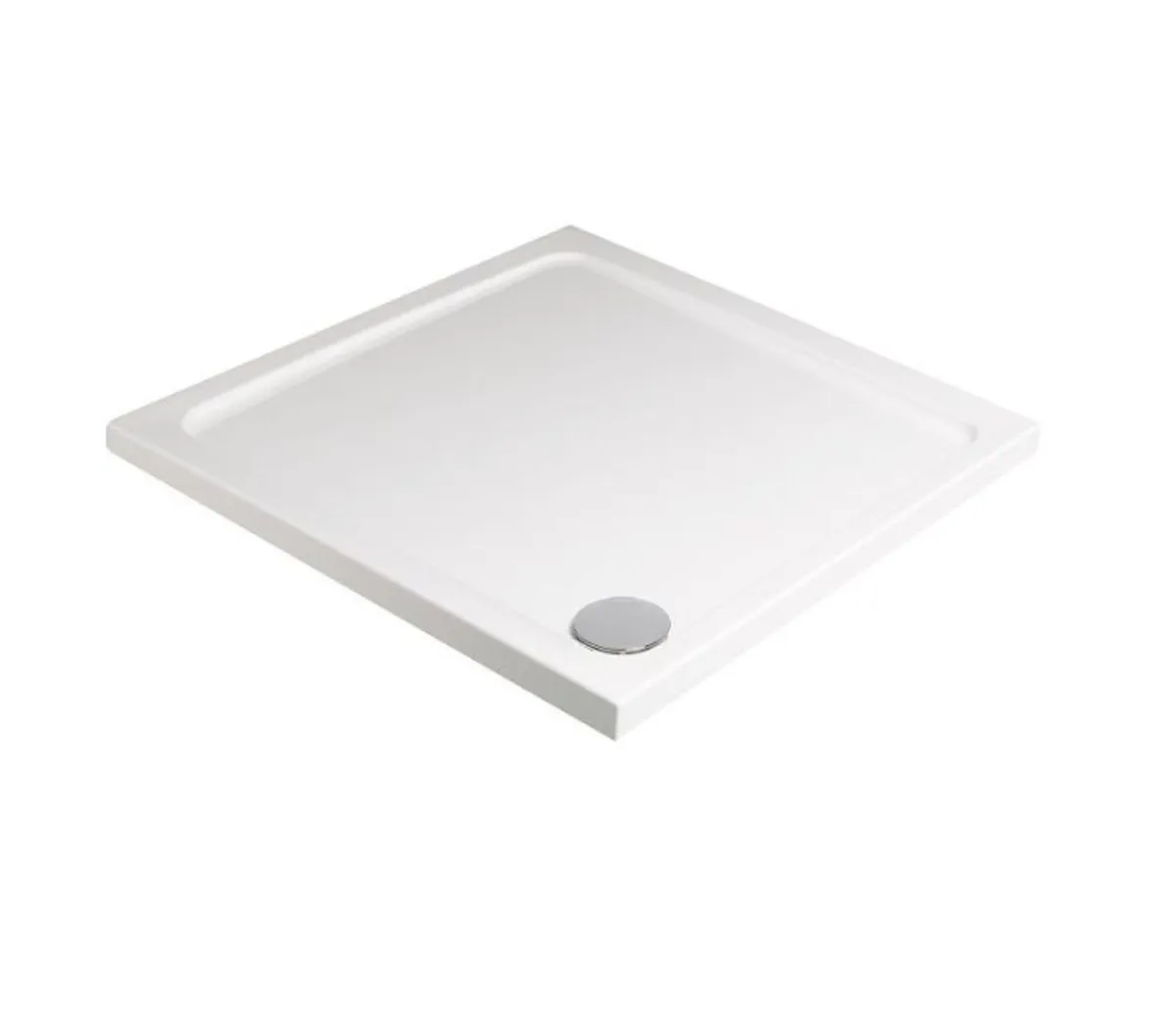 80cm x 80cm Shower Kit (Tray, Door, Shower Head) - Image 2