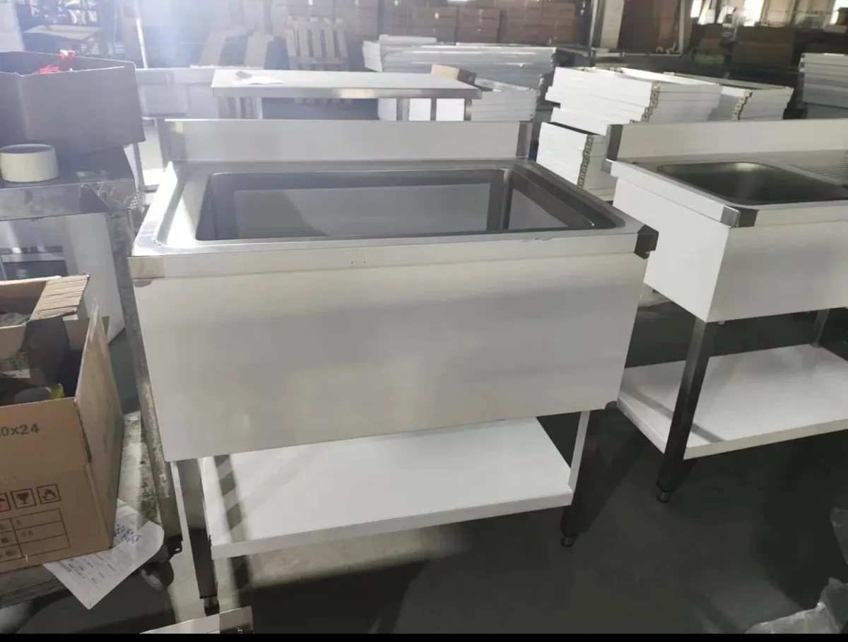 New extra large pot wash sink