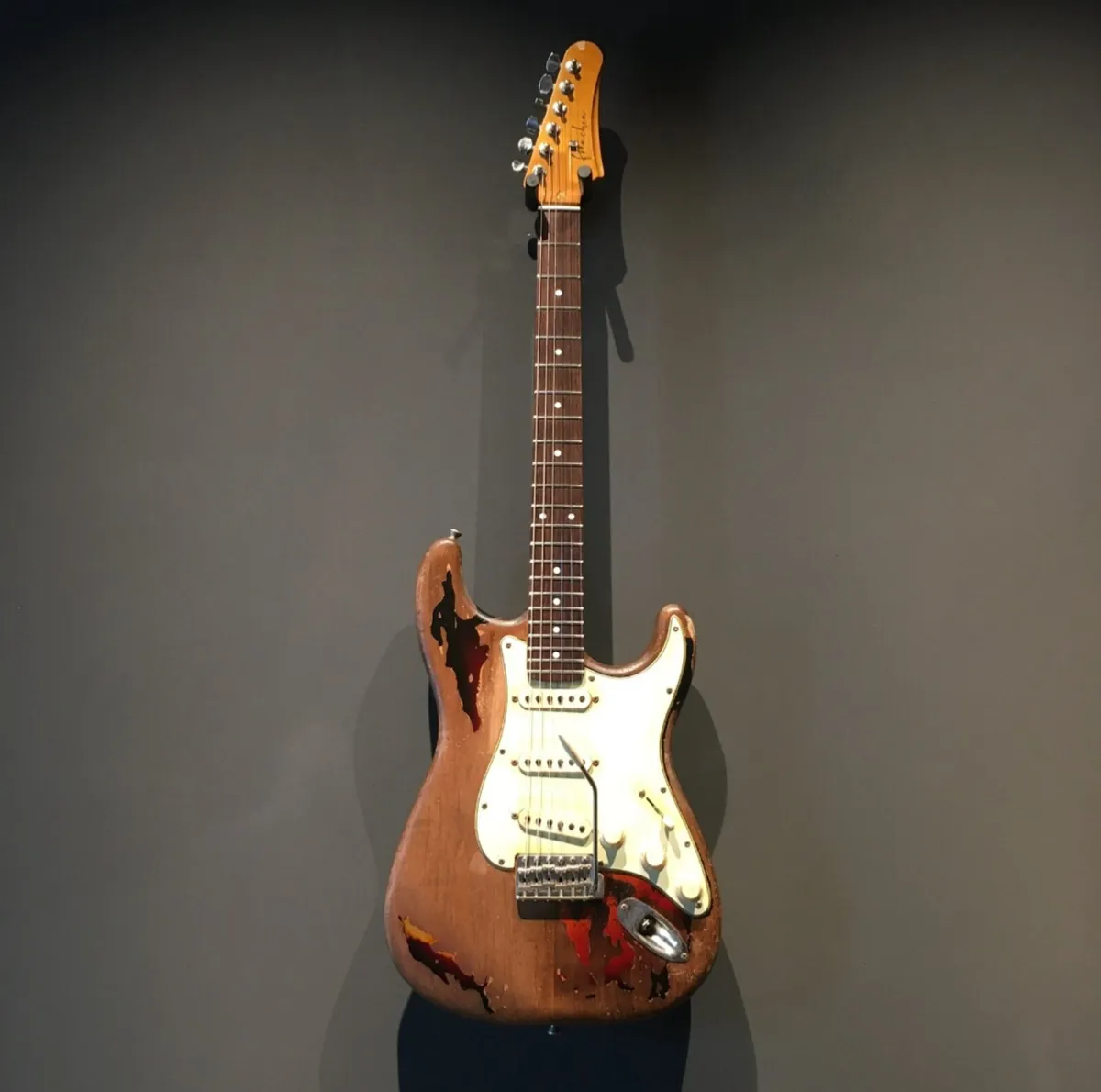 Rory Gallagher Replica Stratocaster  guitar - Image 1