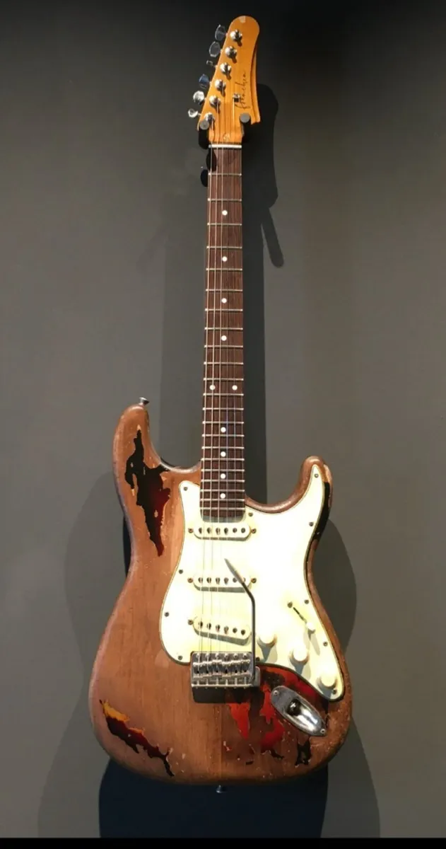 Rory Gallagher Replica Stratocaster  guitar - Image 4