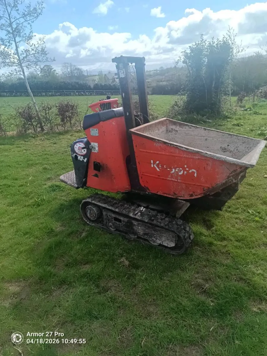 Kubota Hi tip tracked dumper - Image 3