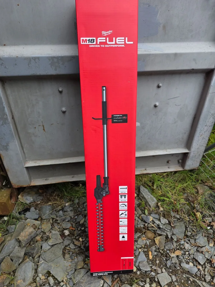 Milwaukee M18 foph hta hedge trimmer attachment