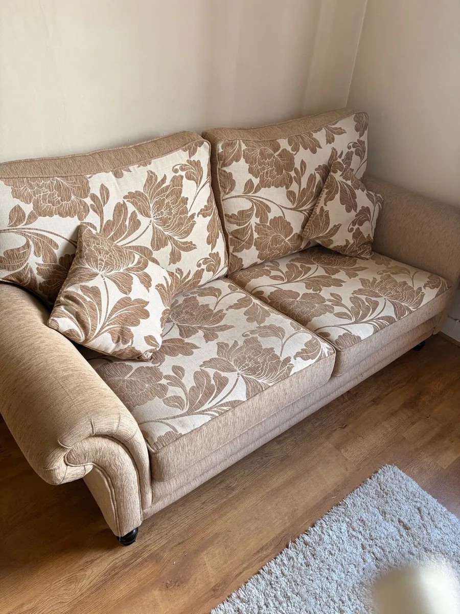 Furniture- 1 and 3 seater couch - Image 2