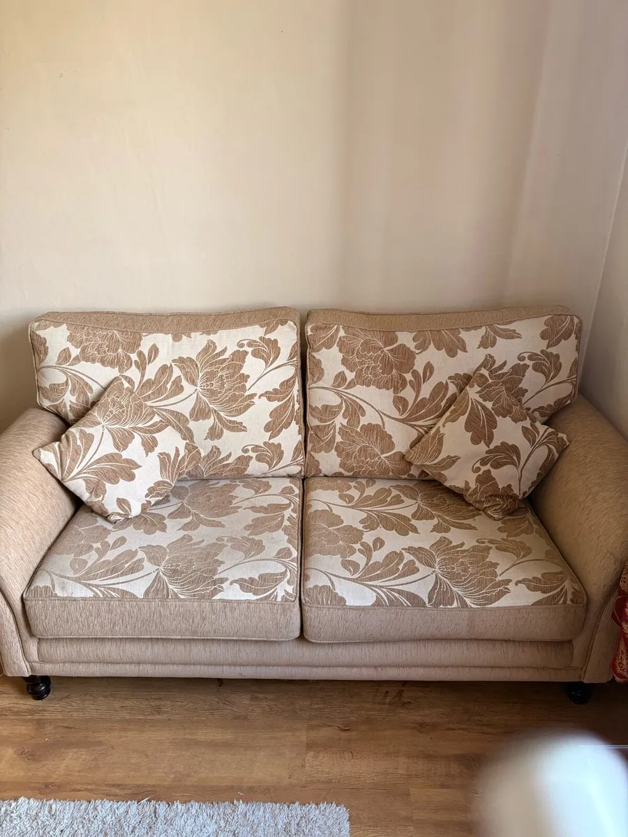 Furniture- 1 and 3 seater couch - Image 3