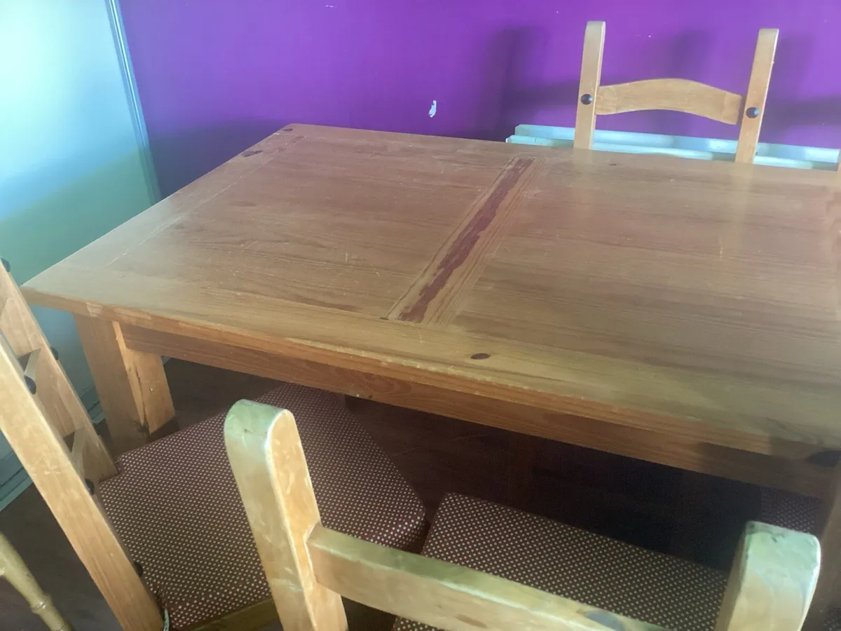 Kitchen Table and chairs and Kitchen high chairs - Image 1