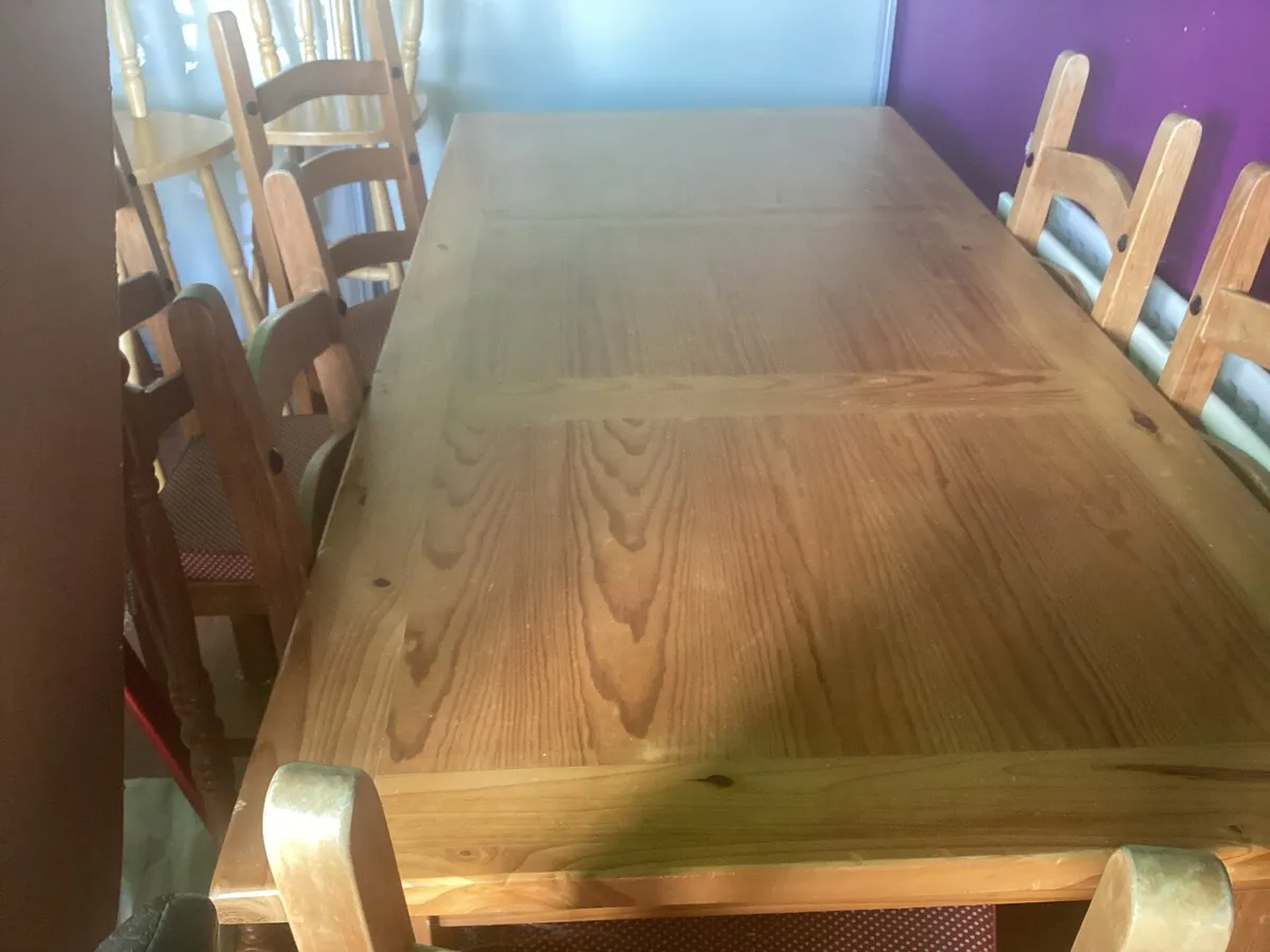 Kitchen Table and chairs and Kitchen high chairs - Image 2