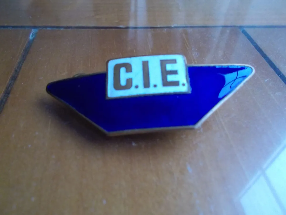C.I.E. Uniform Cap Badge - Image 1