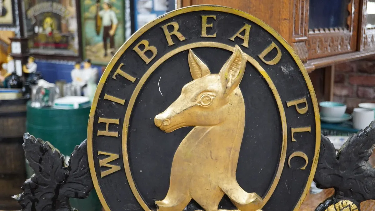 Vintage Double-Sided Whitbread Pub Sign - Image 4