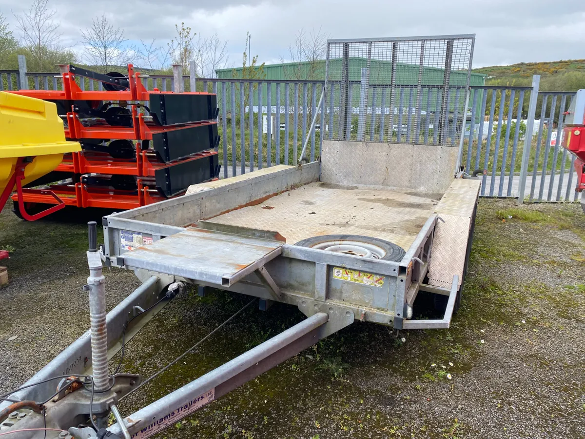 New Ifor Williams Plant Trailer - Image 1