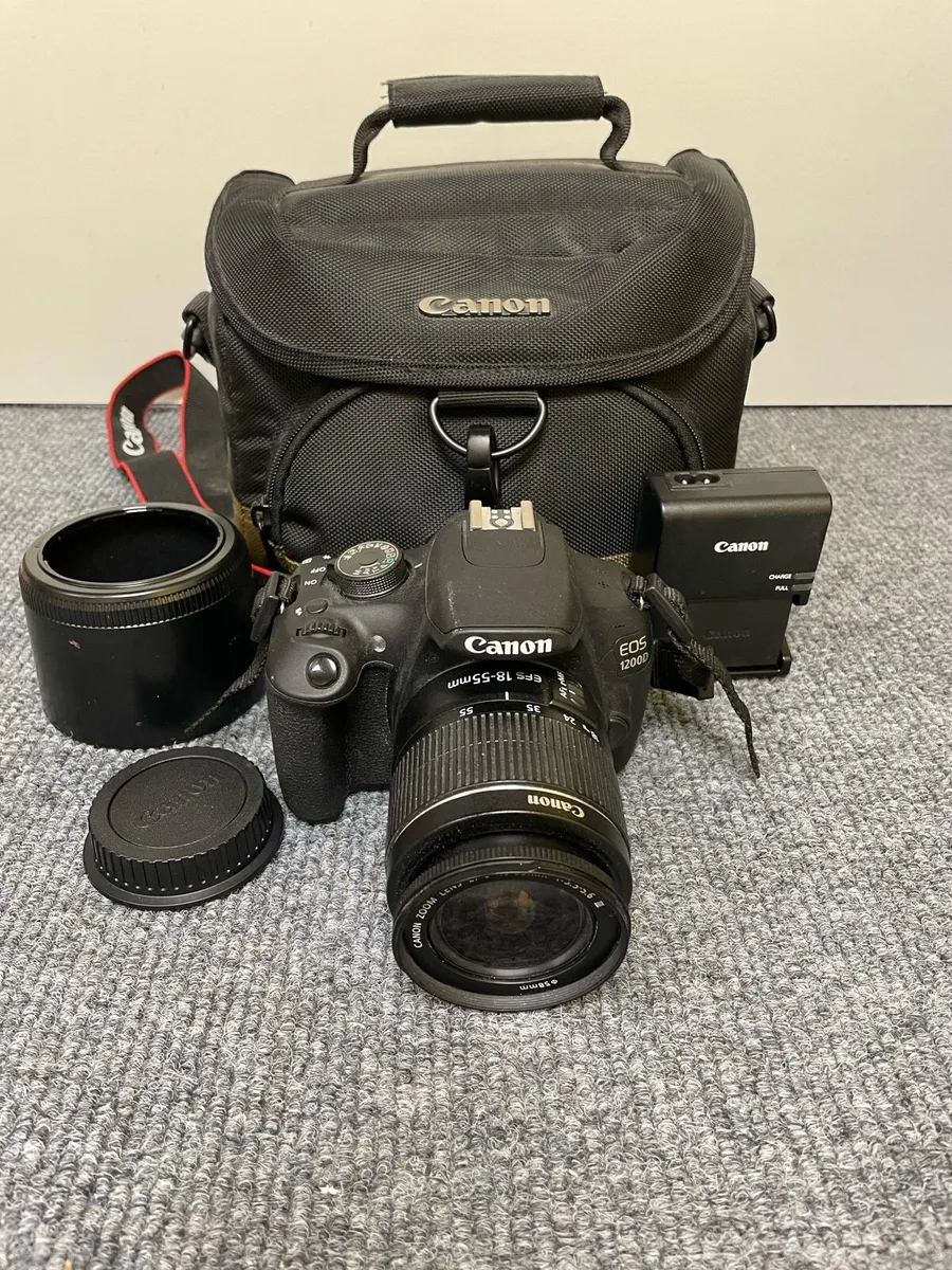 Canon eos 1200d+ 18-55mm lens - Image 1