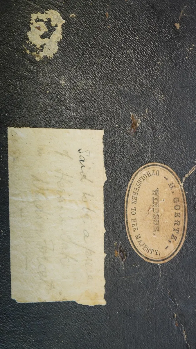 Victorian Antique Oak Sewing Pin Holder - Image 4