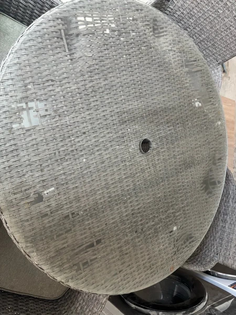 Garden Table, Chairs and Umbrella - Image 3