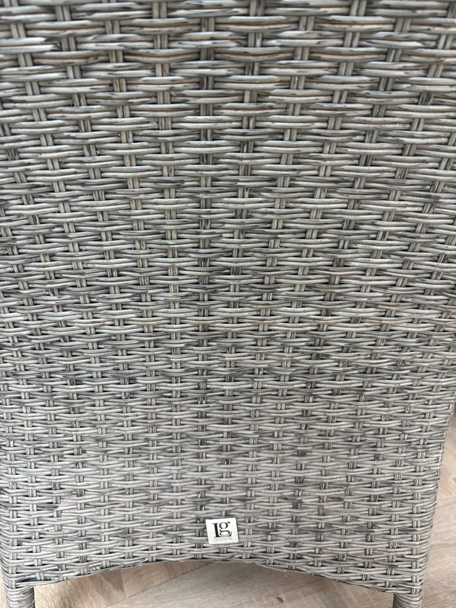 Garden Table, Chairs and Umbrella - Image 2