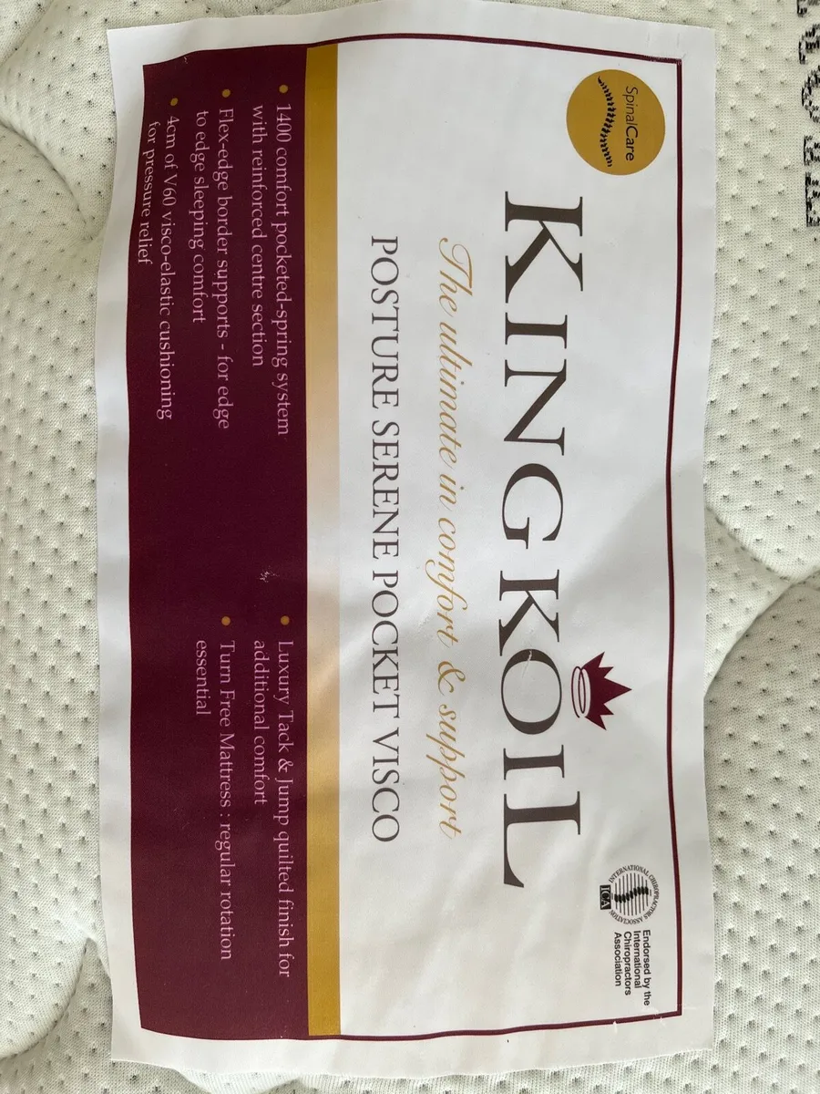 King Koil Superking Mattress - Image 4