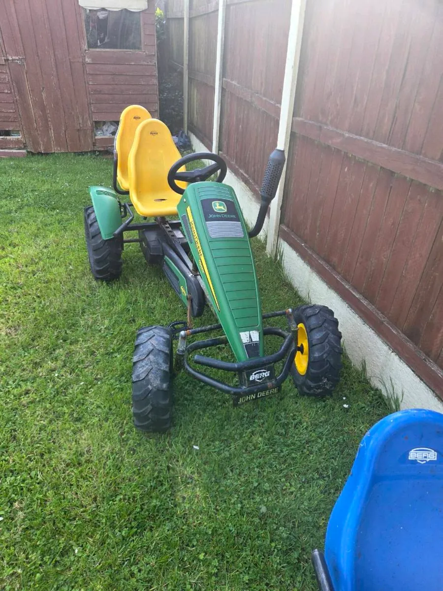 2 BERG Go-Karts – 2 Seater John Deere & Blue - Image 3