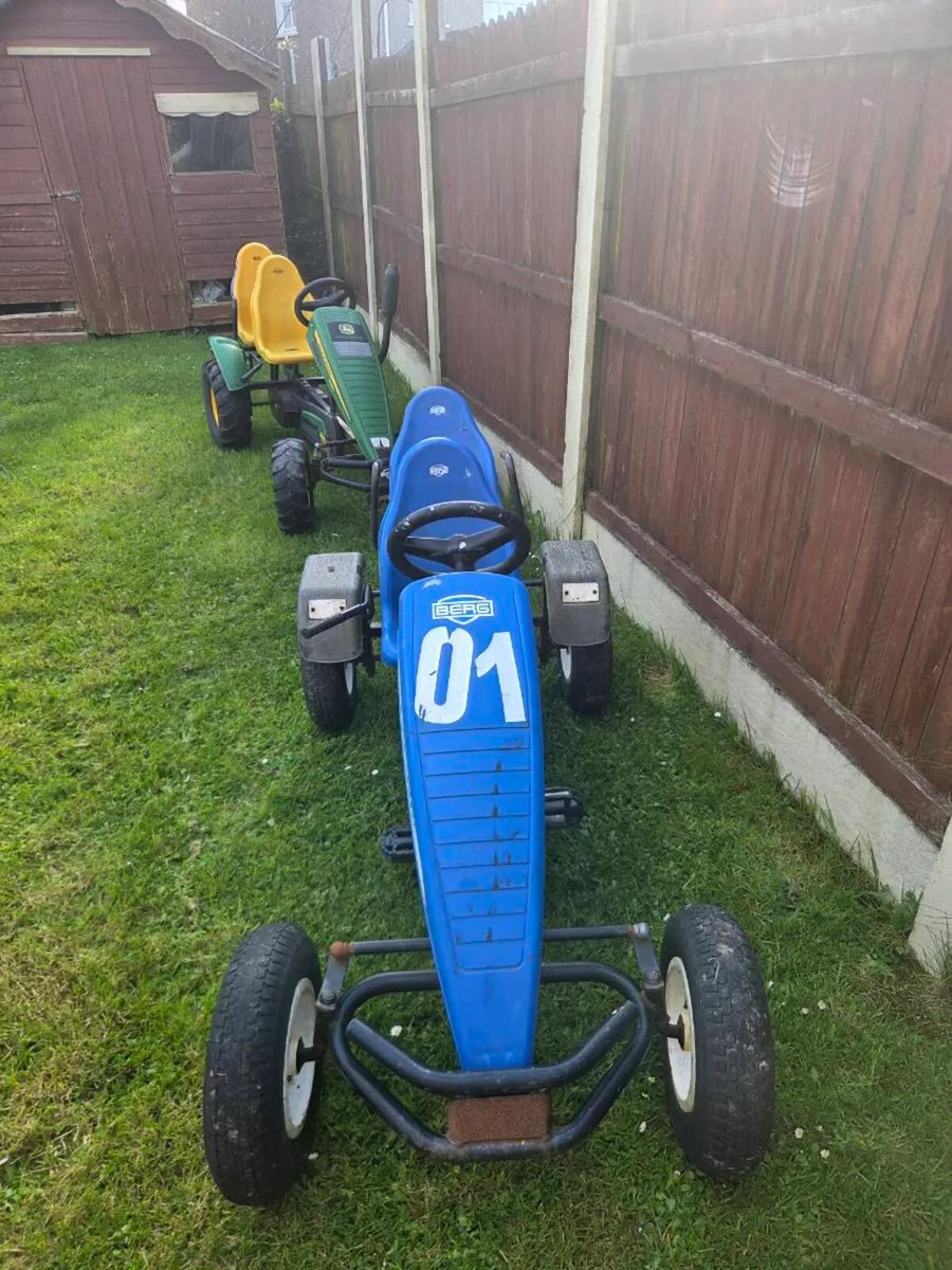 2 BERG Go-Karts – 2 Seater John Deere & Blue - Image 4
