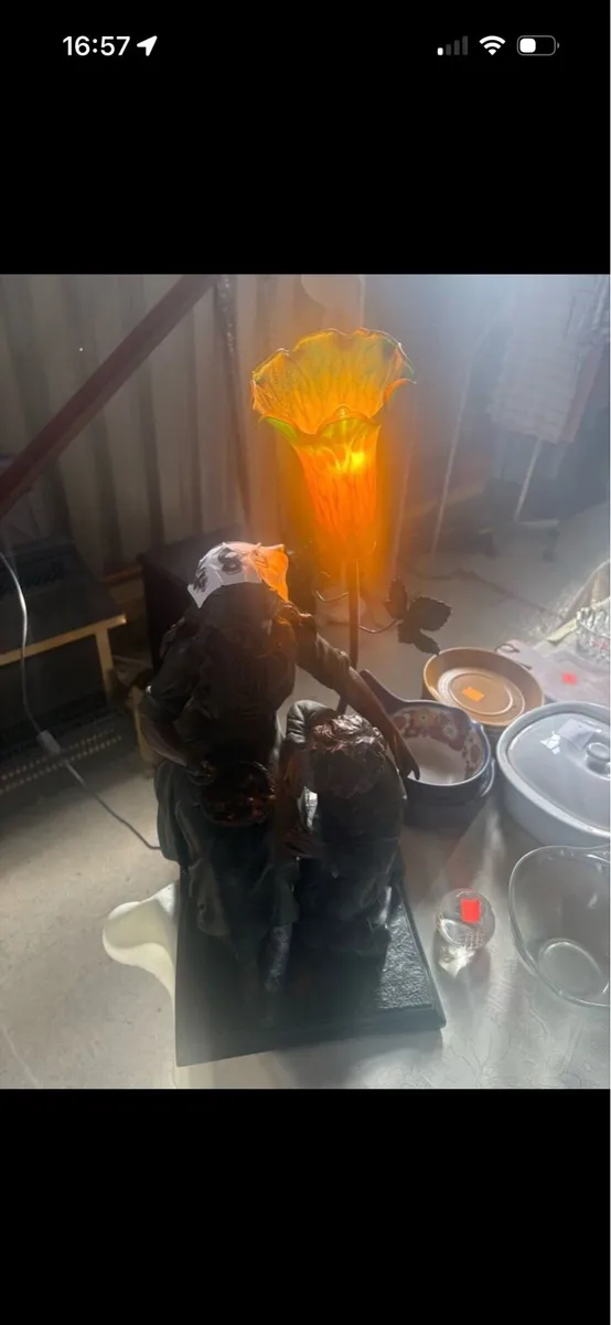 Tiffany style lamp - Image 3