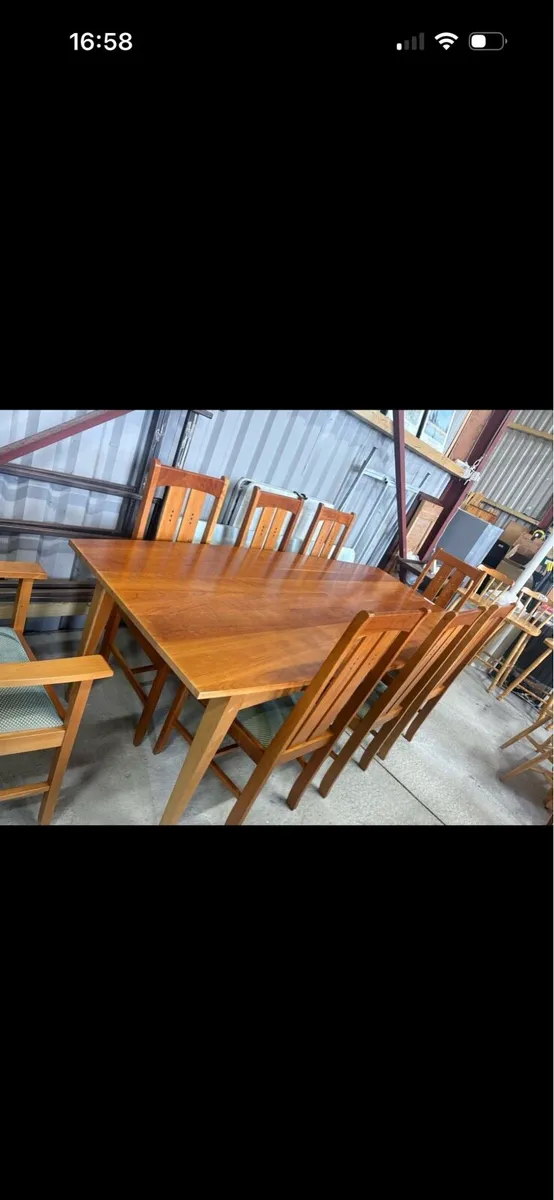 Gilbert and Logan table and chairs - Image 2