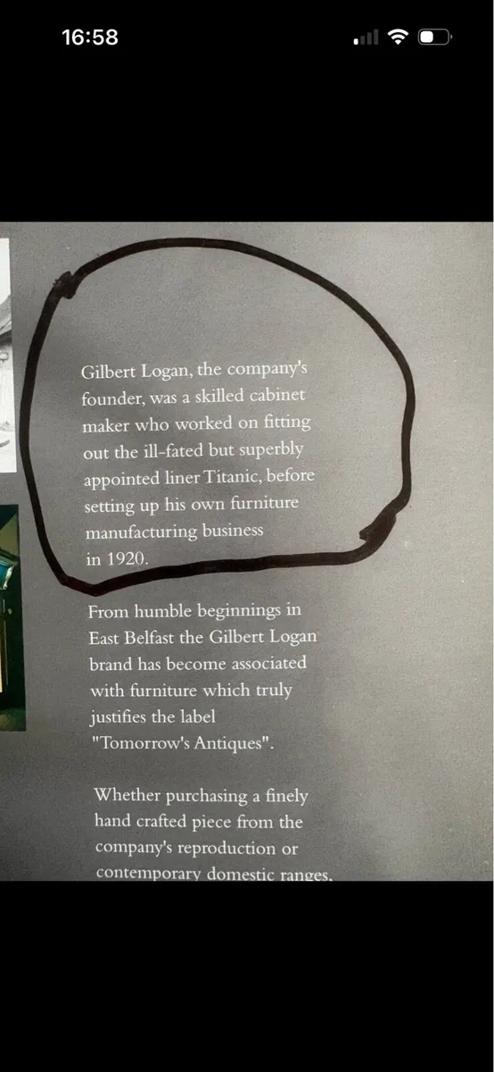 Gilbert and Logan table and chairs - Image 3