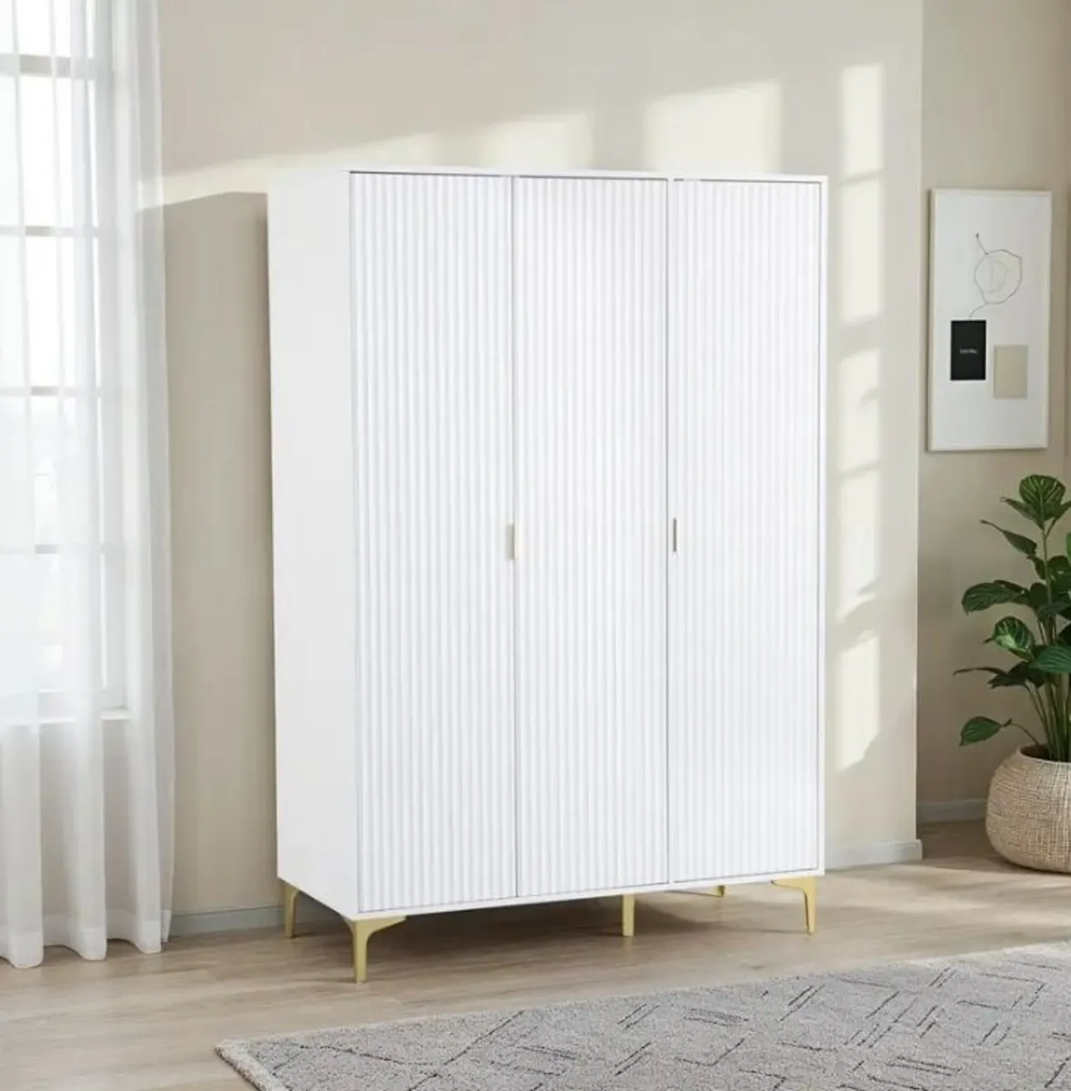 Miami 3 Door Wardrobe - Image 1