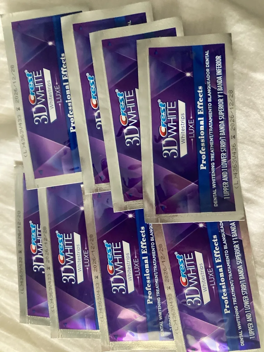 Crest Teeth Whitening Strips 3d Brand New - Image 2