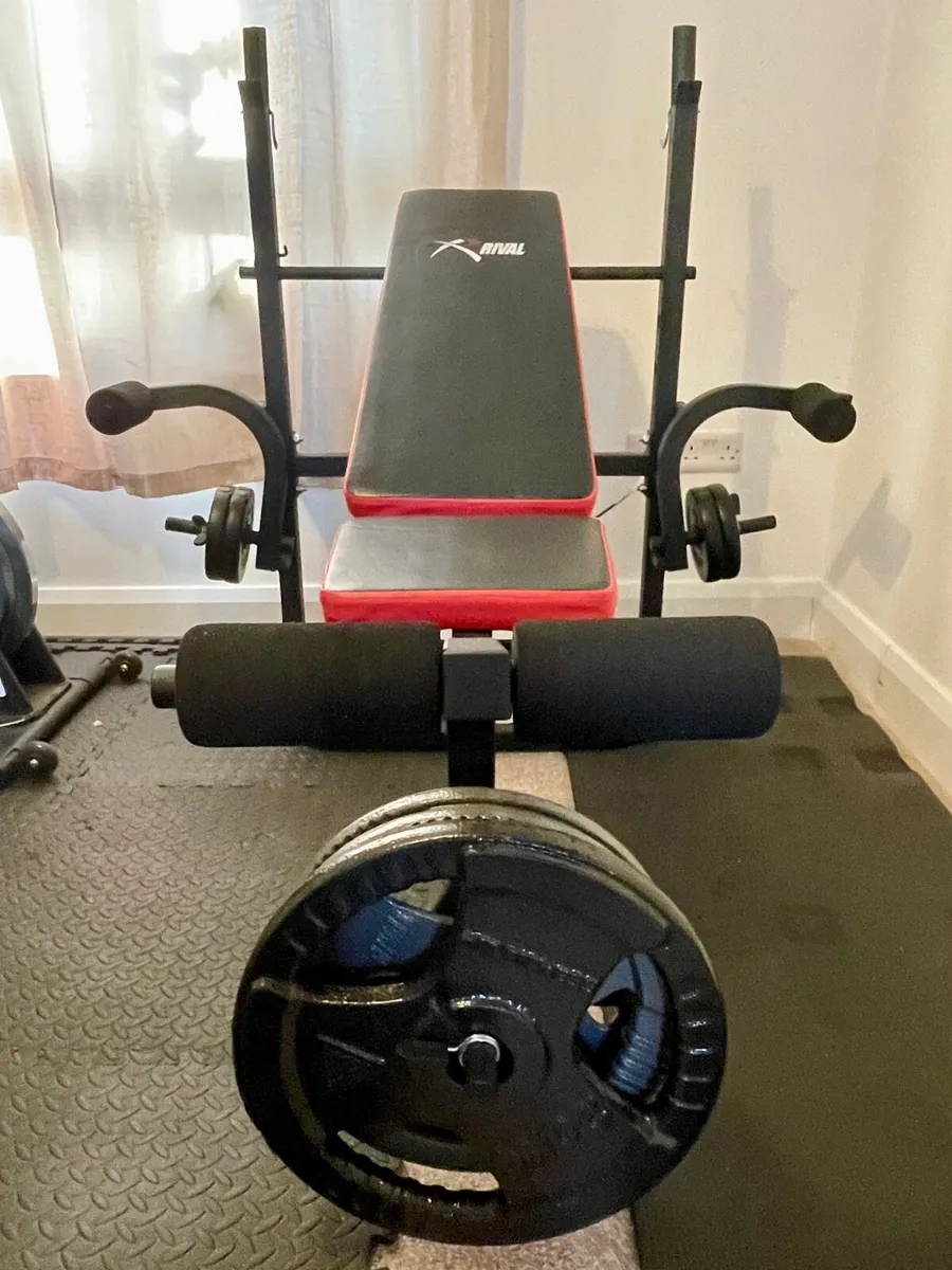 Weight bench, weights, HIIT pump & Di dumbbells - Image 3