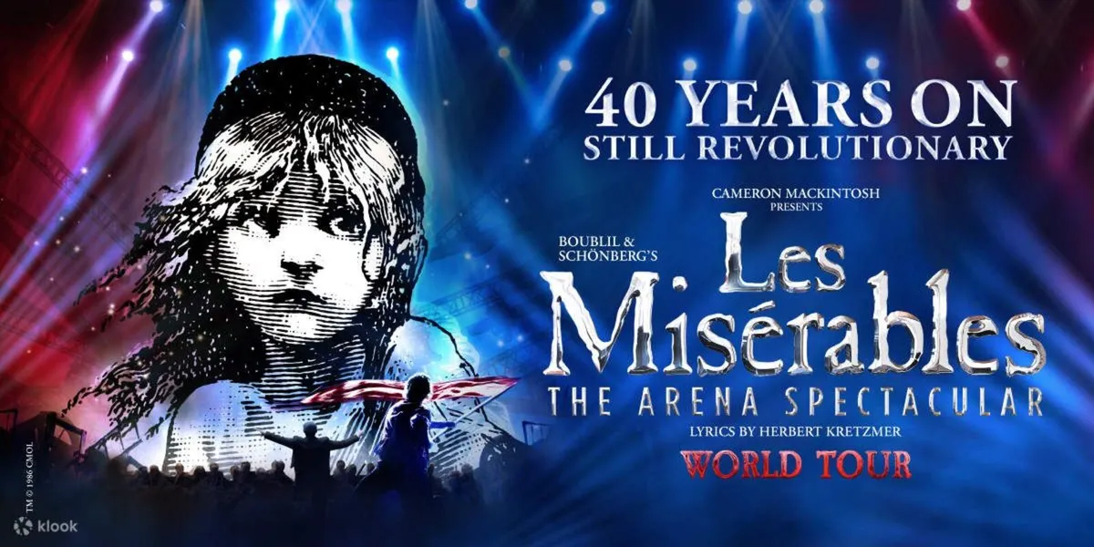 3 Tickets Les Miserables Dublin  Matinee Sat6 June