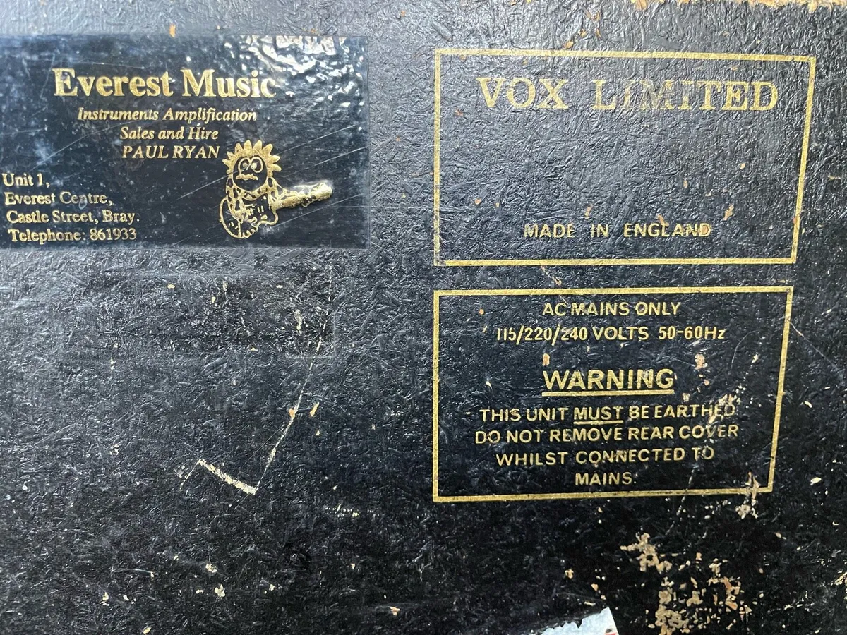 Vox escort lead amp - Image 4