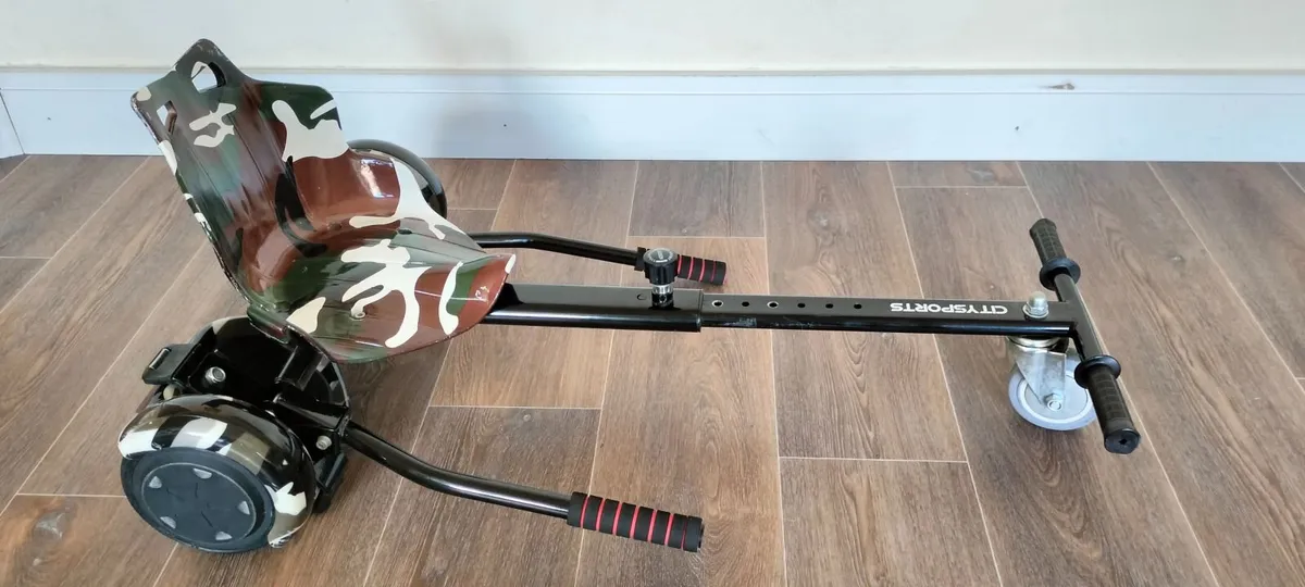 Hoverboard with a seat attachment - Image 2
