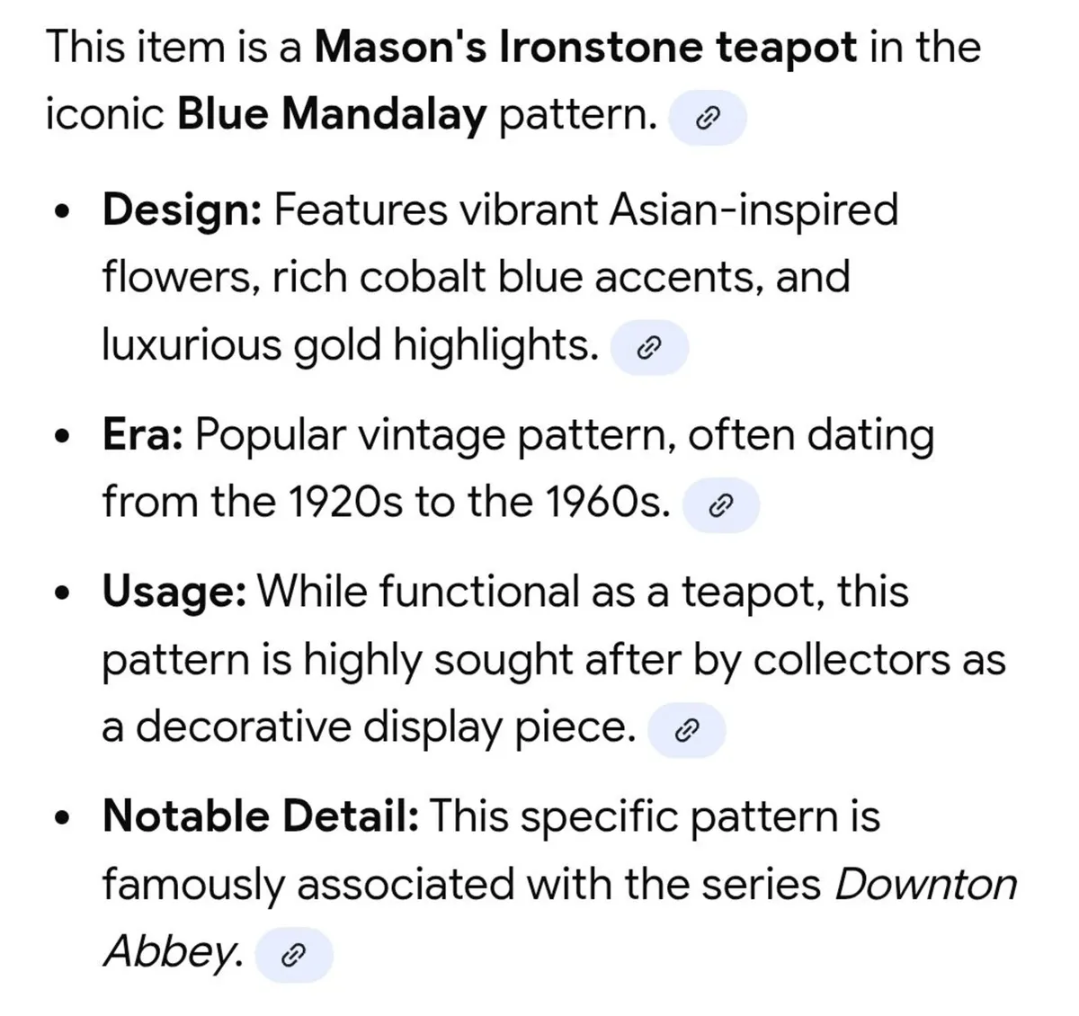 Large Mason Teapot - Image 2